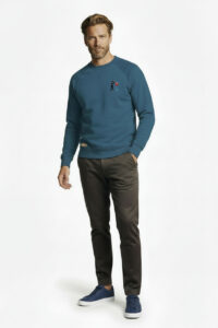 FCK BobbyHooligan Pullover Blau