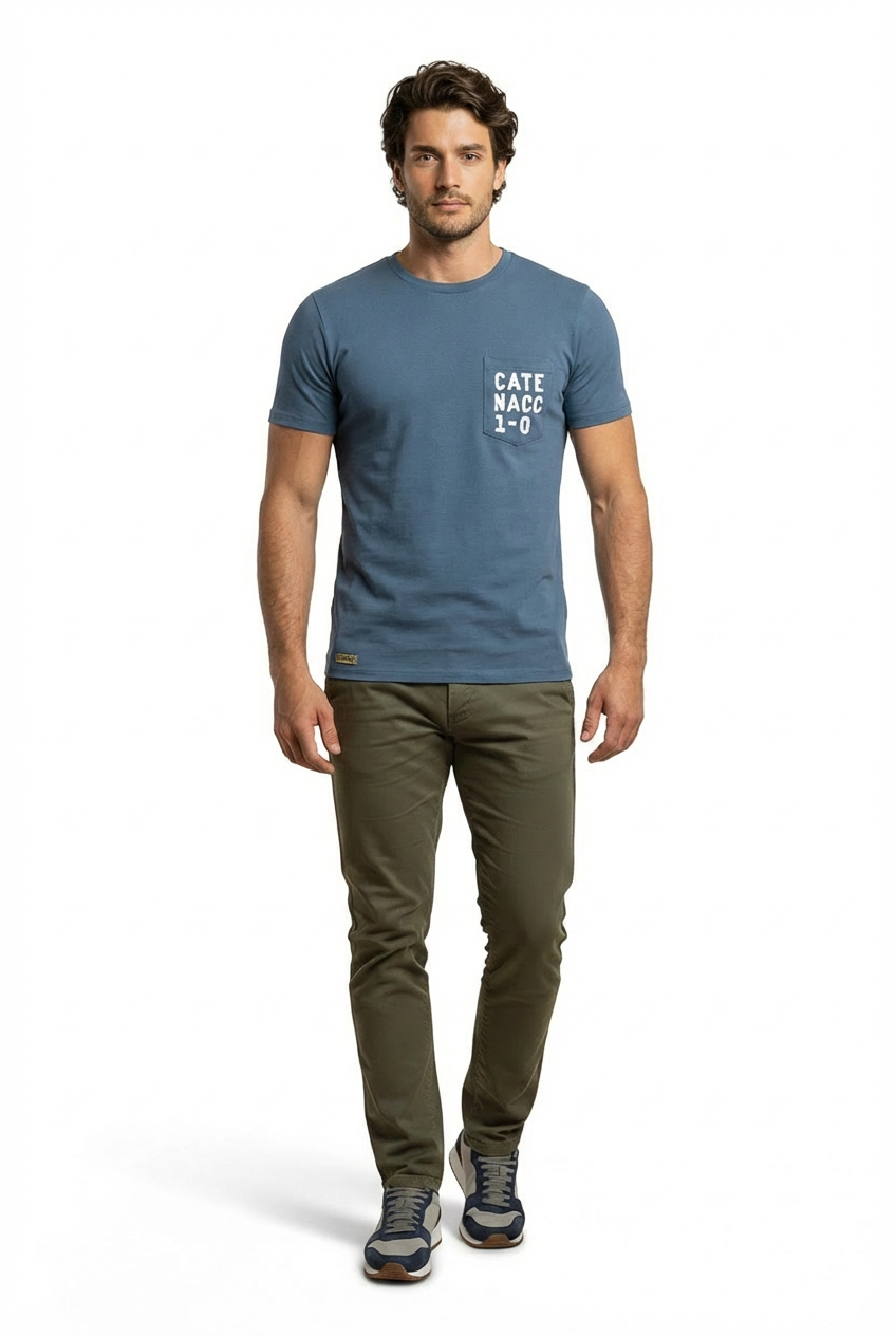 FCK Catenaccio Tshirt Blue T-shirt FCK Catenaccio bleu