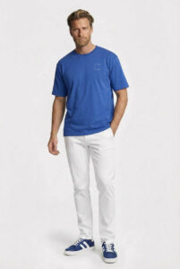 FCK Catenaccio Logo-T-Shirt Blau