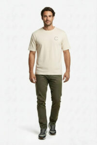 FCK Catenaccio Logo-T-Shirt, cremefarben