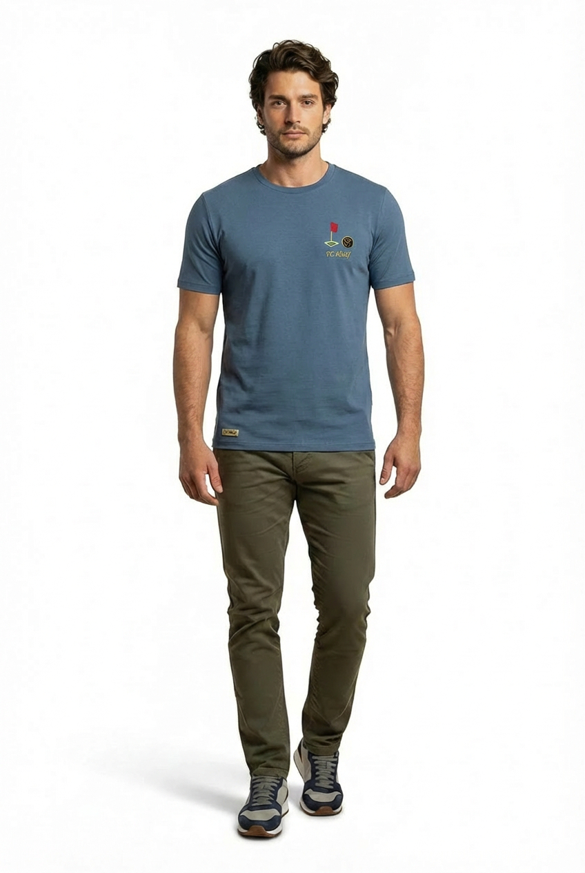 FCK Cornerflag Tshirt Blue FCK Eckfahnen-T-Shirt Blau