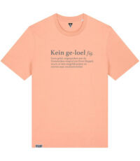 T-shirt FCK « Kein Geloel » couleur pêche
