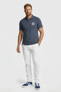 FCK Polo Heather Blue