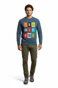 FCK-Trikot mit Rückennummer, blau