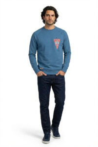 FCK-Wappen-Sweatshirt Blau