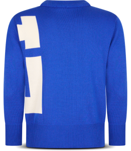 Nummer 21 Pirlo trui - Blauw achterzijde