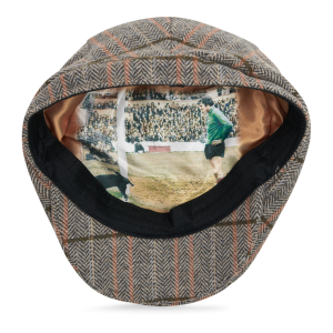 English flatcap binnenzijde