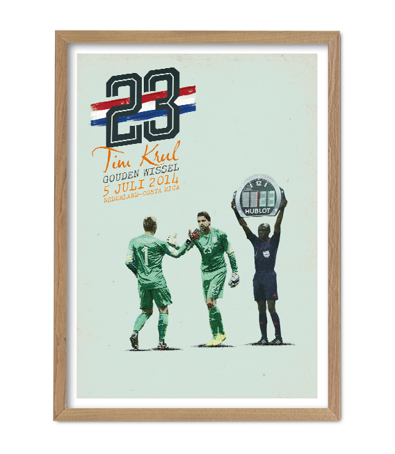 musical mei vermomming Gouden wissel poster kopen? | FC Kluif | €18,00