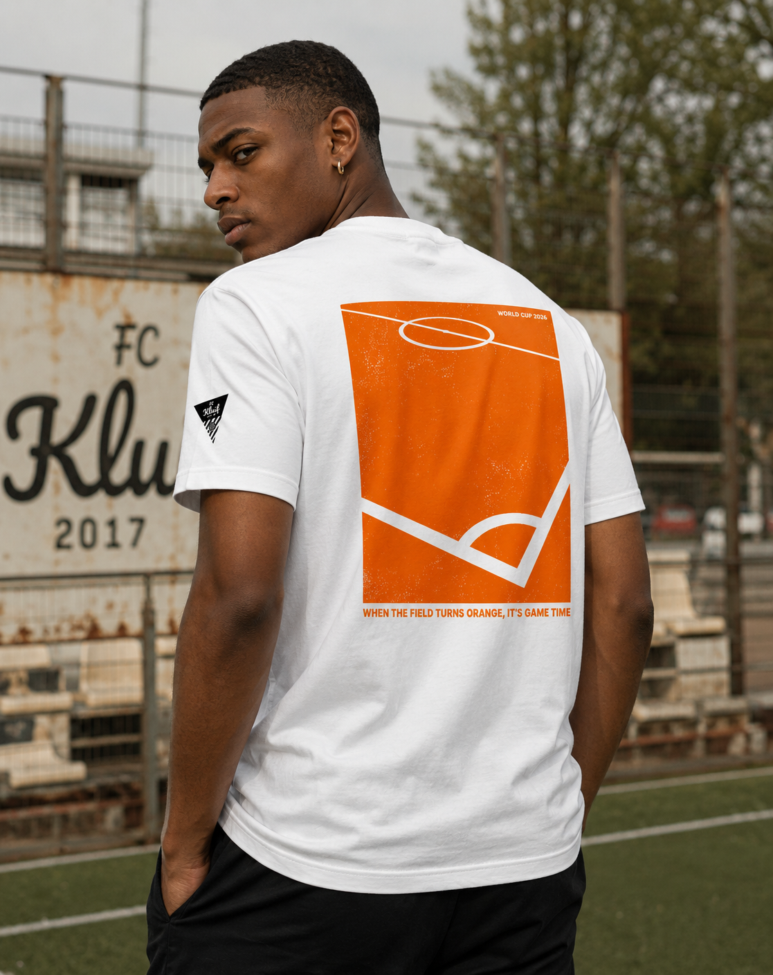 FCK When field turns orange football t-shirt FCK When field turns orange football t-shirt